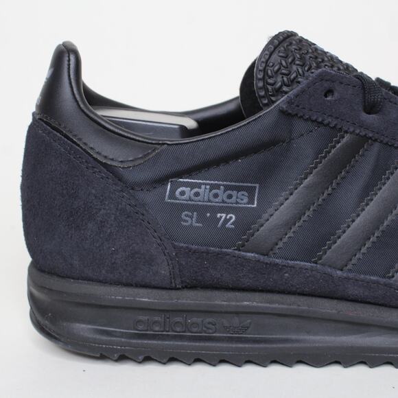 Adidas Originals SL 72 RS Shoes Low Top Black Carbon IH8019 Men's Size 12 NEW - Picture 8 of 8